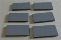 LEGO 4560184 - 87079 Flat Tile 2 x 4 Dark Stone Grey x6**