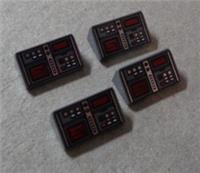 Lego 85984 6152814 Roof Tile Slope 1 X 2 Printed x4