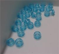 Lego 4073 - 30057 - 6240225 Transparent Light Blue 1x1 Round Plate x24