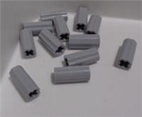 LEGO TECHNIC Parts 4512360 59443 6538 Cross Axle Extension Medium Stone Grey x12