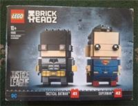 Lego 41610 Brickheadz Tactical Batman & Superman Brand New Sealed Justice League
