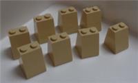 LEGO Parts & Pieces 3678 - 6391522 Slope 65 2x2x2 Tan x8