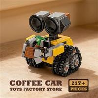 Space Mini Robot Building Bricks Toy 217PCS Tracked Bot Model Classic Movie
