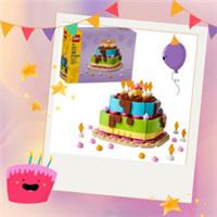 LEGO 40815 Birthday Party Cake Brand New & Sealed