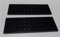 LEGO 3029 - 302926 PLATE 4 x 12 Black x2 Parts & Pieces**