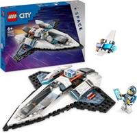 LEGO City Interstellar Spaceship Toy Set, Outer Space Building Toys for 6...