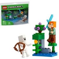LEGO Minecraft The Lush Cave Fight Building, 40 Pieces, Small, Multicolor