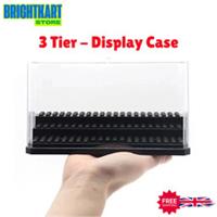 3 Tier Stackable Acrylic Display Case for Lego Mini figures / Storage / Display