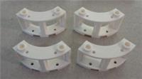 LEGO Parts 73878 Window Frame 3x3x2 with Bow White x4
