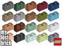 LEGO - Part 98283 - Brick 1x2 Masonry Profile (MULTIPACK) +NEW SELECT COLOUR/QTY
