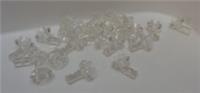 LEGO 6285587 - 65578 Bar 1L with Angled Hollow Stud Clear x18