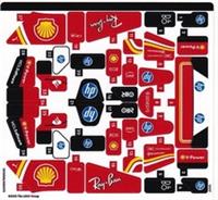 LEGO Speed Champions Ferrari SF-24 Sticker Sheet from Set 77242 New