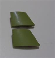 LEGO Parts 80177 6490611 Wedge 3 x 2 Left No Studs Olive Green x2
