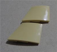 LEGO Parts 80178 6404628 Wedge 3 x 2 Right No Studs Tan x2
