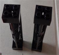 Lego Parts & Pieces 4667463 LATTICE TOWER 2X2X10 Black x2