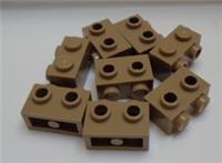 LEGO Parts & Pieces 11211 - 6310835 Brick 1x2 Studs on 1 Side Sand Yellow x8