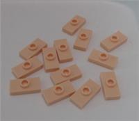 LEGO Pieces & Parts 15573 6329282 Plate 1x2 W/ 1 Knob Light Nougat x13