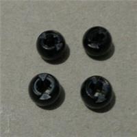 LEGO 53585 - 4286267 Technic Ball Joint with Through Axle Hole Black x4