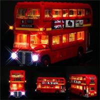 LED Light Lighting USB Kit ONLY For Lego London Bus10258 Bricks Building Blocks