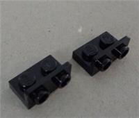 LEGO Bits 99780 - 6020193 Bracket 1x2 Up Plate Black x2 Parts & Pieces **