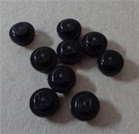Lego Parts & Pieces 4073 - 30057 - 614126 Black 1x1 Round Plate x9