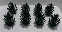 LEGO 6064 Plant Bush Shrub 2x2x4 Earth Green x8