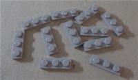 LEGO Parts & Pieces 3623 - 4211429 Plates 1x3 Medium Stone Grey x11