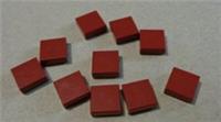 LEGO Parts & Pieces 4550169 - 3070 Flat Tile 1 x 1 Dark Red x10