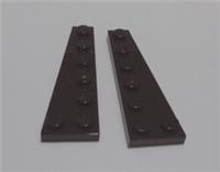 LEGO 78443 78444 Wedge, Plate 6 x 2 Left/Right Dark Brown x1 Pair