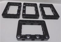 LEGO TECHNIC Parts 64179 - 6016154 Beam Frame 5x7 Black x4