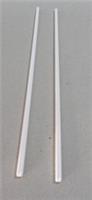 LEGO TECHNIC Parts 13927 50450 6278602 Cross Axle 32L White x2