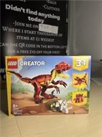 Lego Creator 3in 1 Fierce Dinosaur 31379