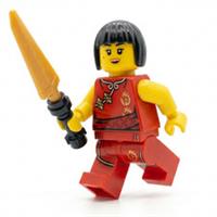 LEGO Ninjago Nya Minifigure from Four Weapons Blacksmith 71858 New