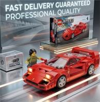 LEGO Speed Champions Ferrari Buildable Toy Car for Kids 9+ with Minifigure 76934