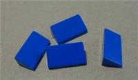 LEGO 85984 - 4651236 Smooth Slope Tile 1X2 Blue x4 Parts & Pieces **