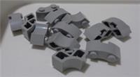 LEGO 85080-4567448 Corner Bricks 2x2 Studs Medium Stone Grey x12 Pieces & Parts*