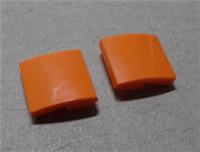 LEGO Parts & Pieces 15068 - 6067913 2x2 CURVED NO STUDS Bright Orange x2