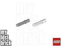 LEGO - Part 65249 - Technic Axle 2L with Pin (SINGLE) + NEW +SELECT COLOUR / QTY