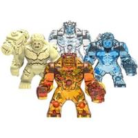Custom Lego Marvel Super Hero Elementals 4 Game Hero Mini Figures Toy Spiderman