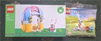 Lego Seasonal: Spring Garden House 40682 & Easter Bunny 30668. Brand New Sealed.
