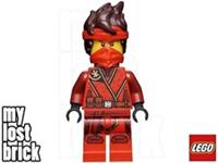LEGO Ninjago The Island - Kai Minifigure with Bandana from 892177 (njo0706) -NEW
