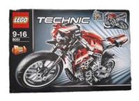 Lego Technic: Motorbike. Brand New Sealed. Retired 2010 2 In 1 Chopper Bike 8051