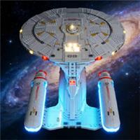 LED Light Kit for LEGO 10356 Star Trek: U.S.S. Enterprise NCC-1701-D (Remote)