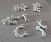 Lego 6252200 93061 6240495 Minifigure Skeleton Bent Arms Legs White x10 pieces