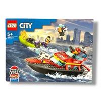 LEGO City Fire Fire Rescue Boat - 60373 New Sealed Lego Set Boat (17