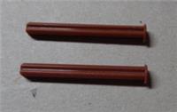 LEGO TECHNIC 6159763 - 15462 Cross Axle With End Stop Reddish Brown x2**