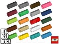 LEGO - Part 6538 / 59443 - Technic Axle Con 2L (MULTIPACK) + NEW + SELECT COLOUR