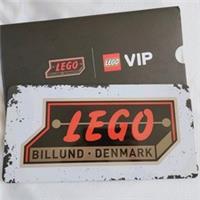 Lego 5007016 VIP 1950s Retro Tin V46 Poster Plate Sign EXCLUSIVE GWP NEW