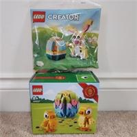 LEGO Easter Chicks 40527 and Bunny 30583 Brand New & Sealed - LIMITED EDITION -