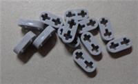 LEGO TECHNIC Parts & Pieces 6348143 41677 Beam 1 X 2 Medium Stone Grey x12